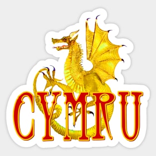 CYMRU DRAIG Sticker